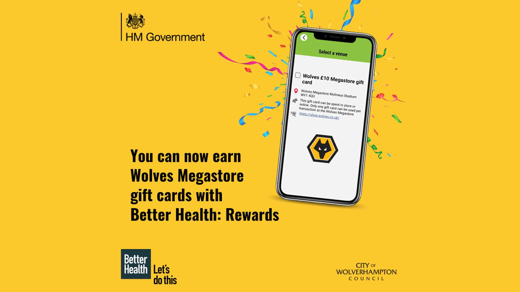 Wolves become a Better Health: Rewards partner Image
