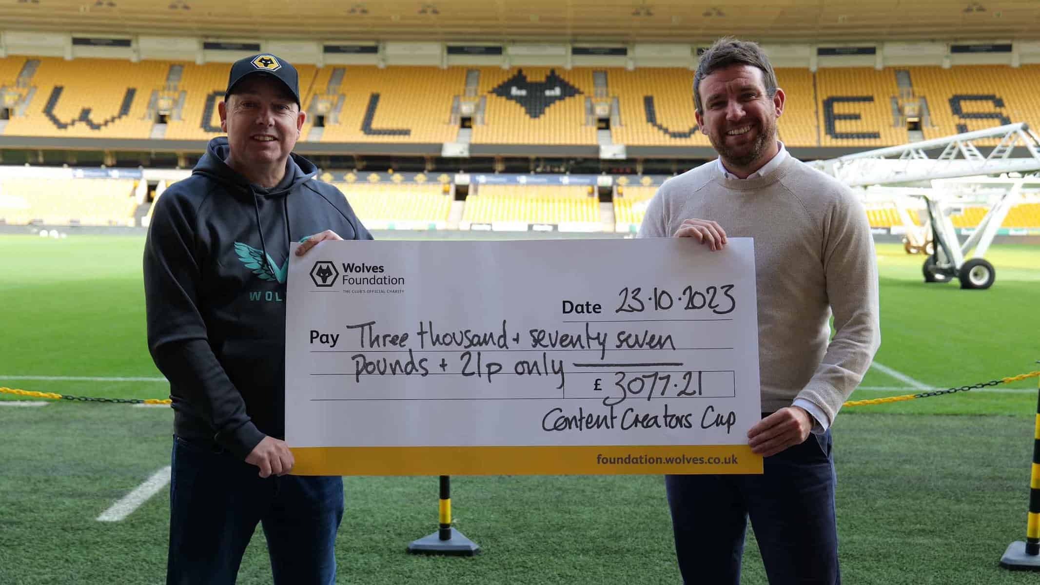 Content creators get competitive for Wolves Foundation Image