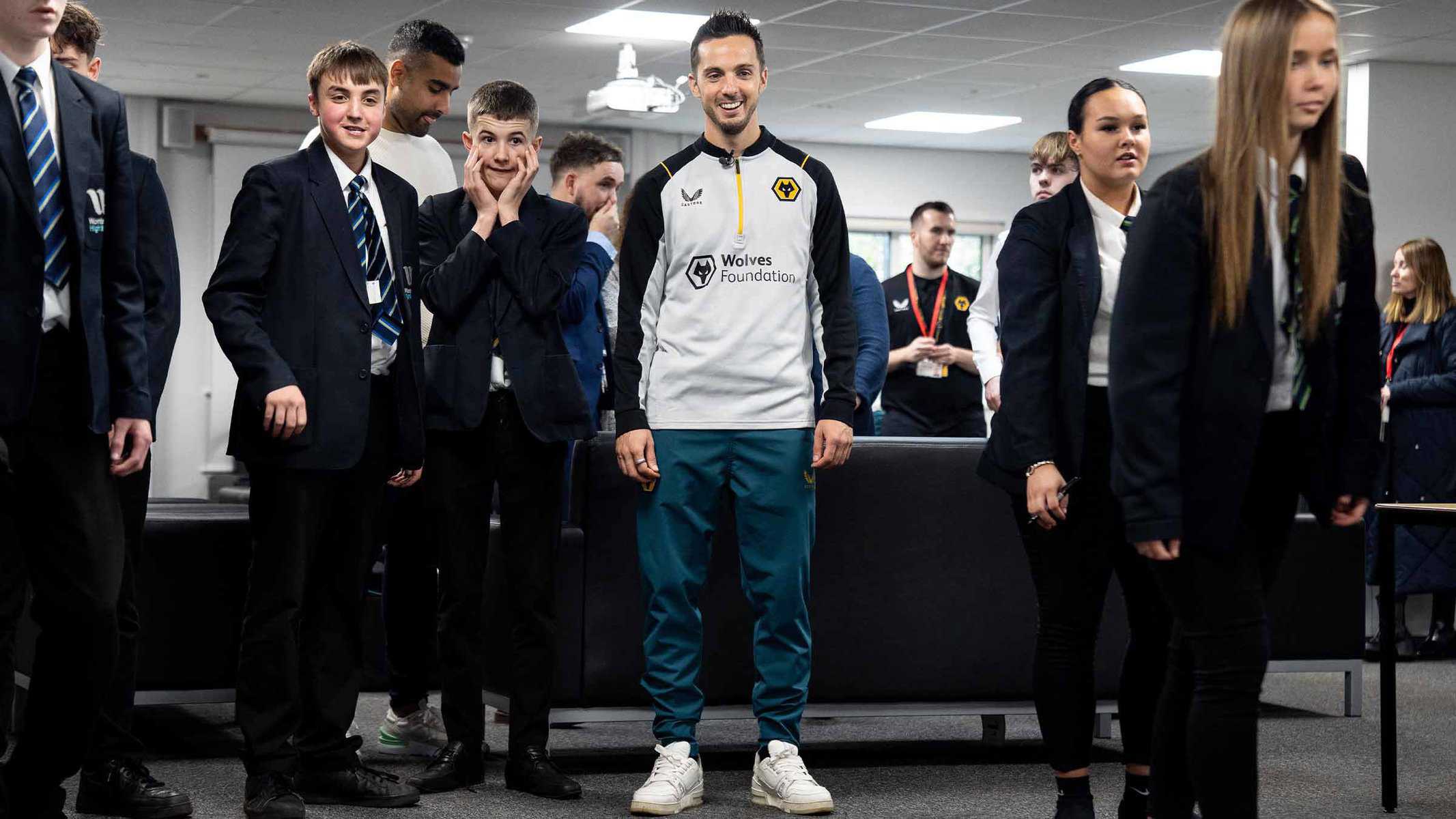 Premier League Inspires: Sarabia leading the way for students Image