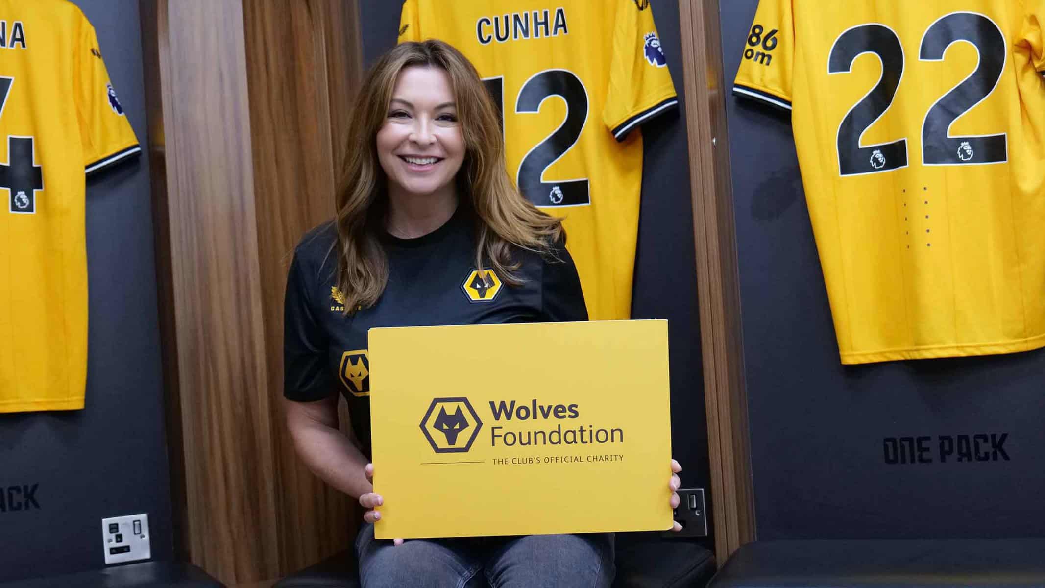 Suzi Perry becomes Wolves Foundation ambassador Image