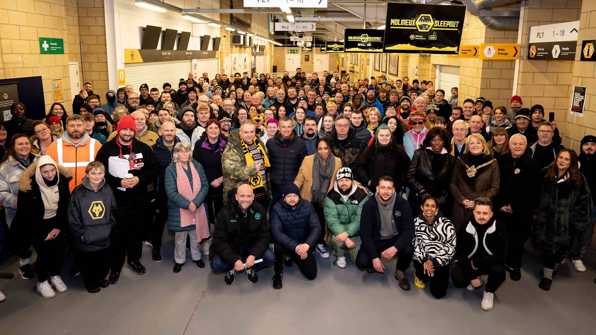 Molineux Sleepout hits major milestone Image