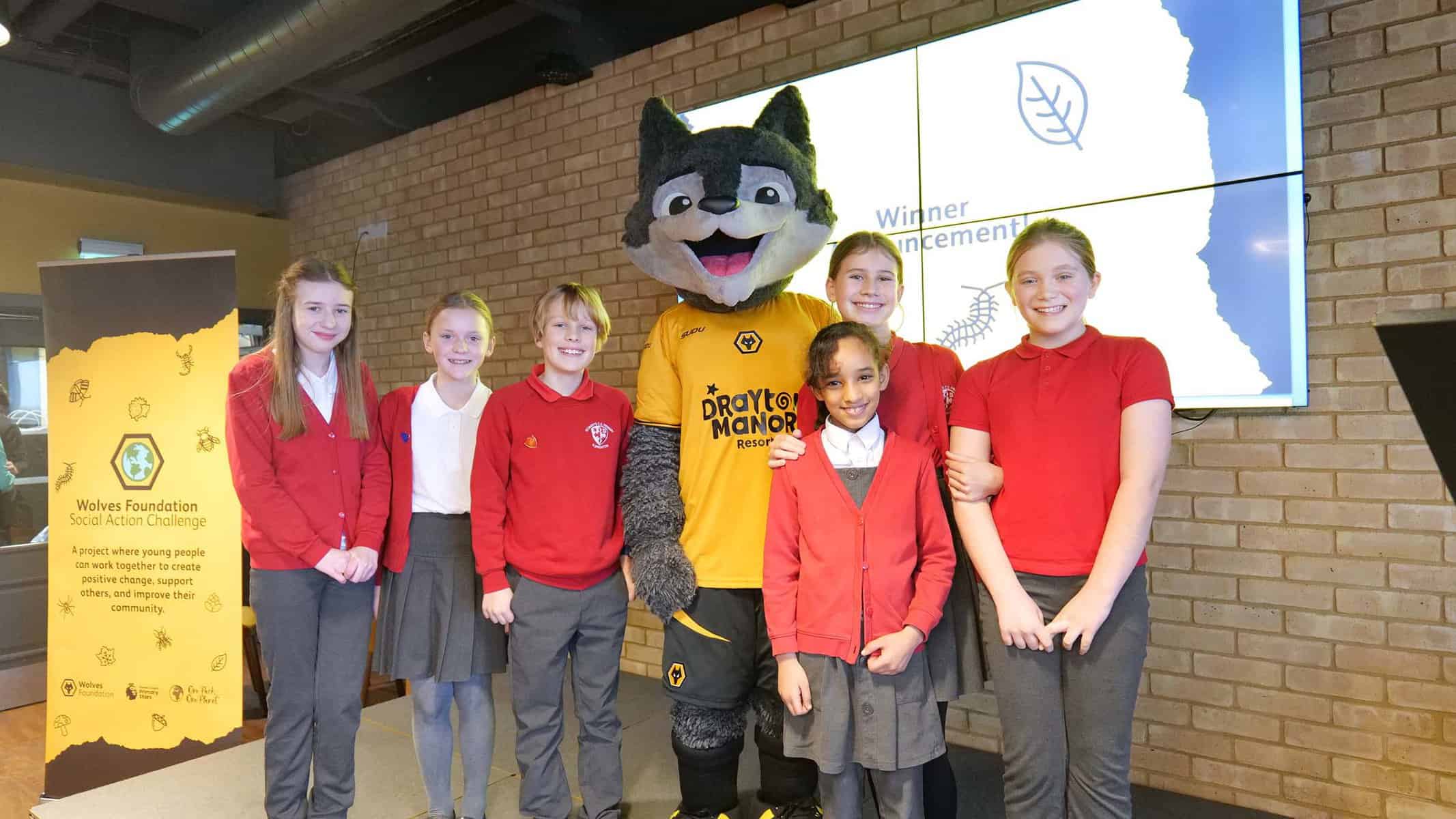 Wolves Foundation celebrate sustainability success Image