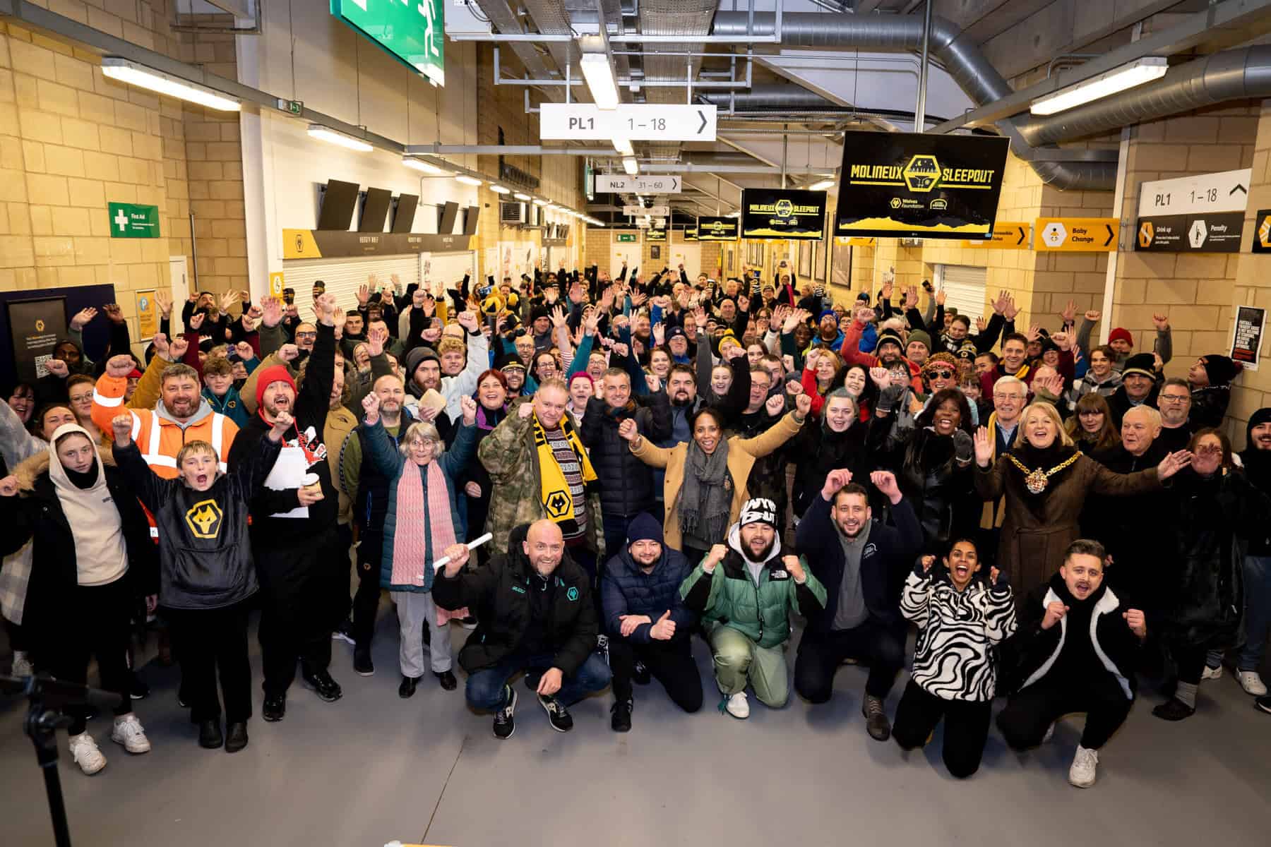 Molineux Sleepout