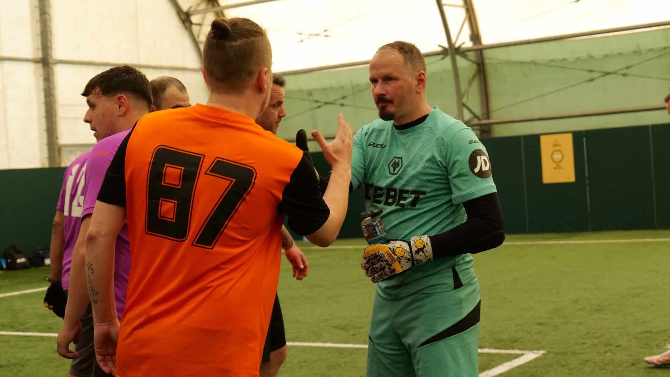 Football promoting positive mental health Image