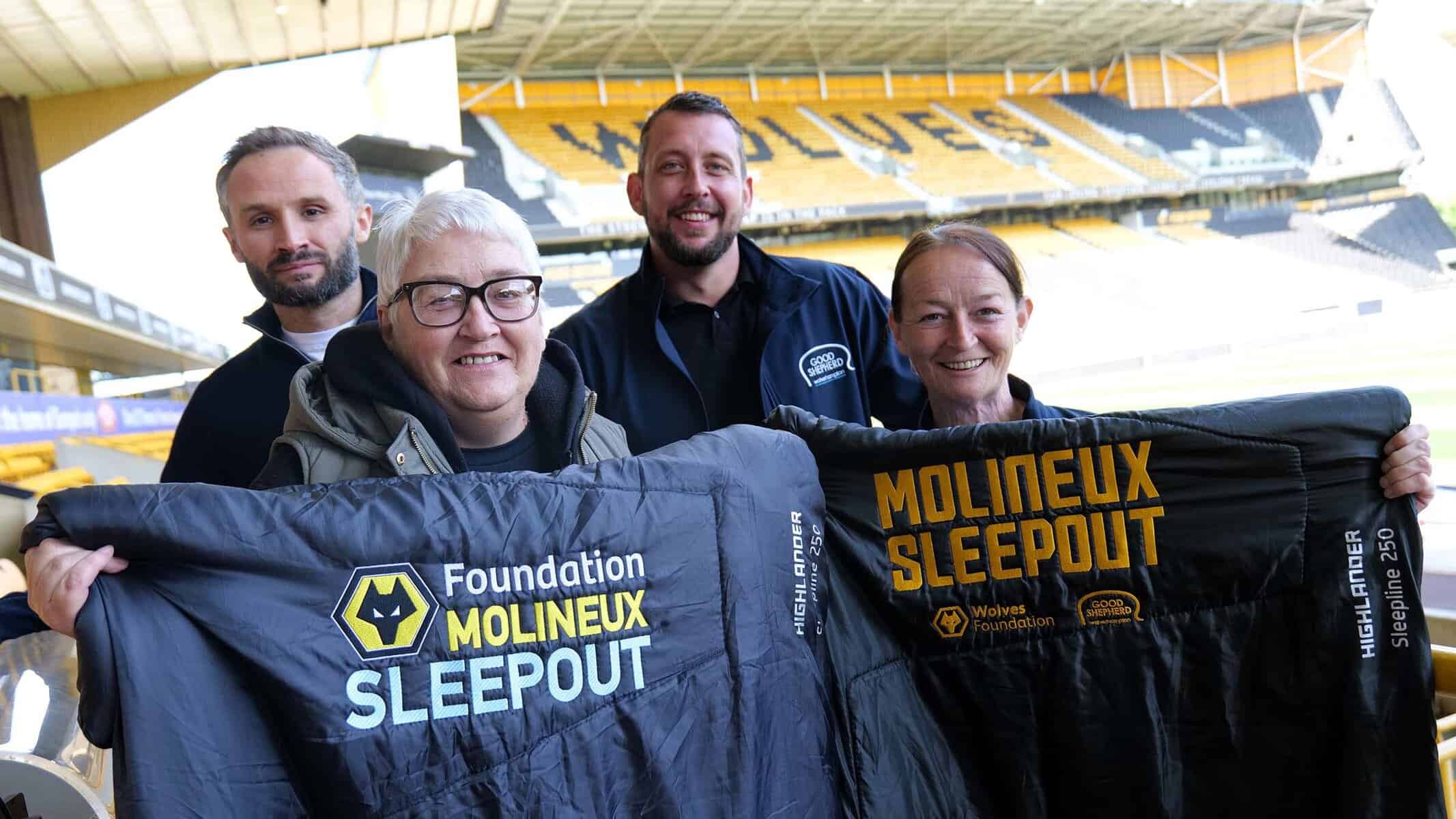 Grab your early bird place for the Molineux Sleepout Image