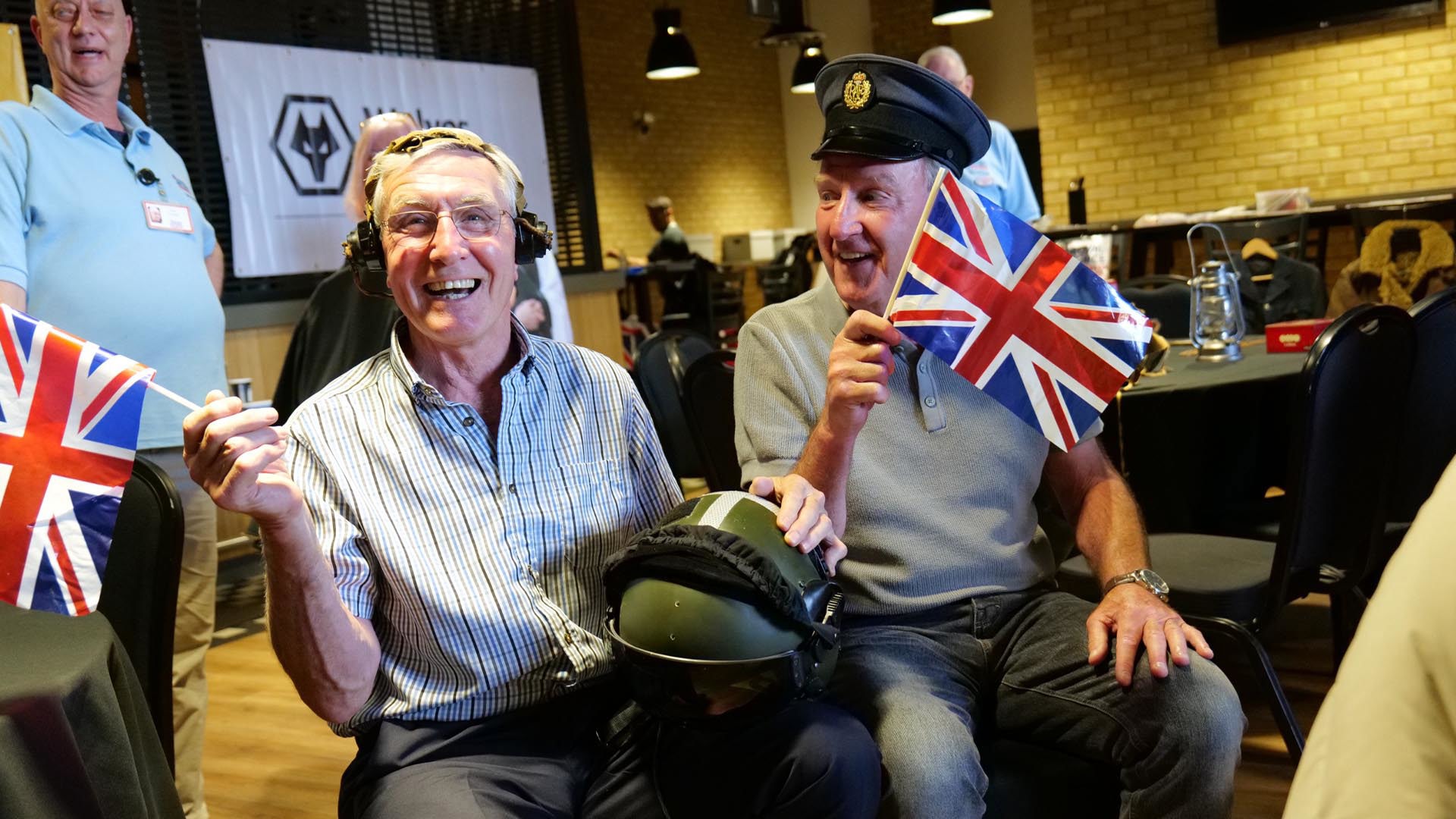 Wolves Foundation mark VE Day Image