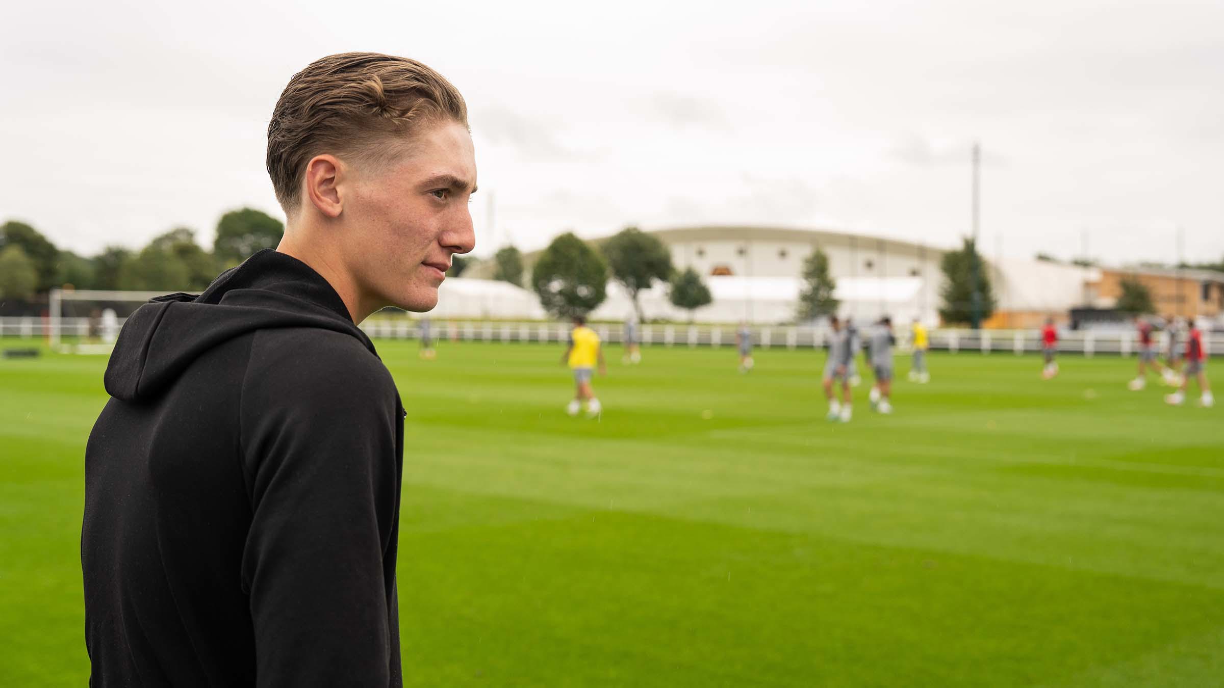Wimbledon junior champion Searle becomes Foundation ambassador Image