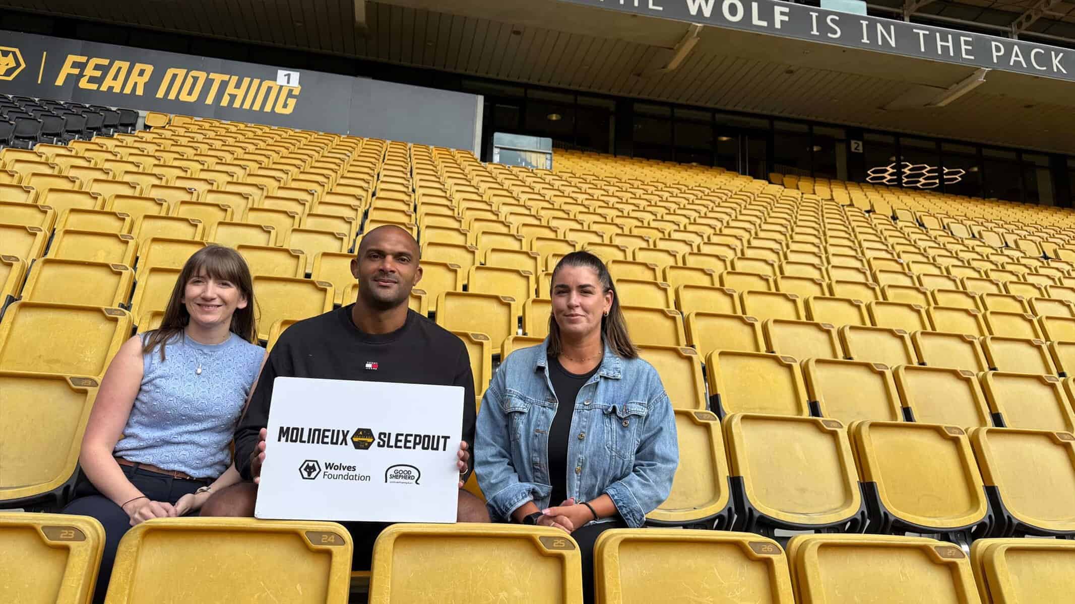Ikeme calling for Molineux Sleepout sign ups Image